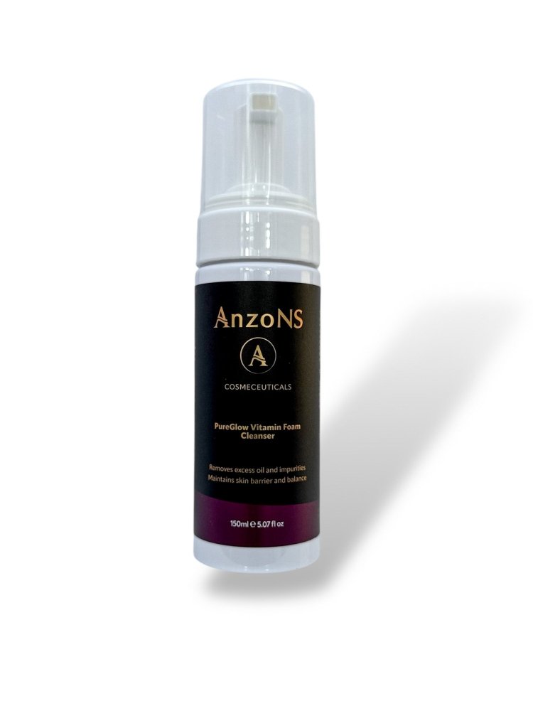 Pureglow Vitamin Foam Cleanser - AnzoNS